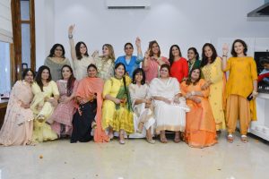 Women celebrated Teej festival in Chandigarh