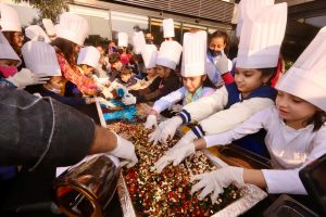  Cake mixing ceremony at Novotel