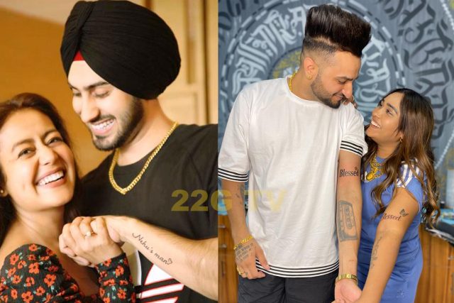 Neha Kakkar RohanPreet Afsana Khan Saaz tatto