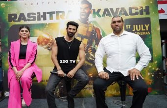 Om Movie Promotion At Jalandhar Star Cast Aditya Roy Kapur Visit The Great Khali Academy Aditya Roy Kapur Sanjana Sanghi The Great Khali Academy