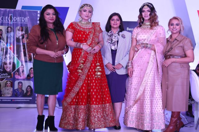 Richa agarwal, arpita das, harveen kathuria with models bahaar chawla and Anisha