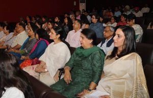 Screening of national award-winning film 'Admitted' was held at Government Museum of Art, Sector 10, Chandigarh.