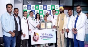 Nirmal Rishi Brand Ambassador Healing Hospital Chandigarh