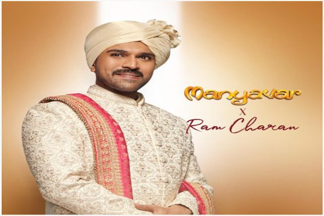 Manyavar welcomes Ram Charan