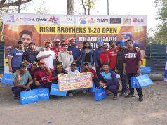 Verma Club won Rishi Brothers T-20 Open Chandigarh Cricket Tournament held at Mahajan Cricket Ground, Chanidgarh