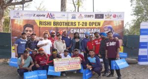 Verma Club won Rishi Brothers T-20 Open Chandigarh Cricket Tournament held at Mahajan Cricket Ground, Chanidgarh