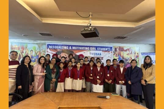 National Girl Child Day Celebrated by Honouring Meritorious Students National Girl Child Day