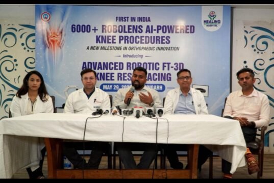 Healing Hospital crosses over 6,000 AI-based RoboLens knee procedures, launches advanced robotic FT-3D programme AI-based RoboLens FT-3D