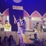 Vivek High School Mohali students' Stage Play 'Rail Ki Baat'